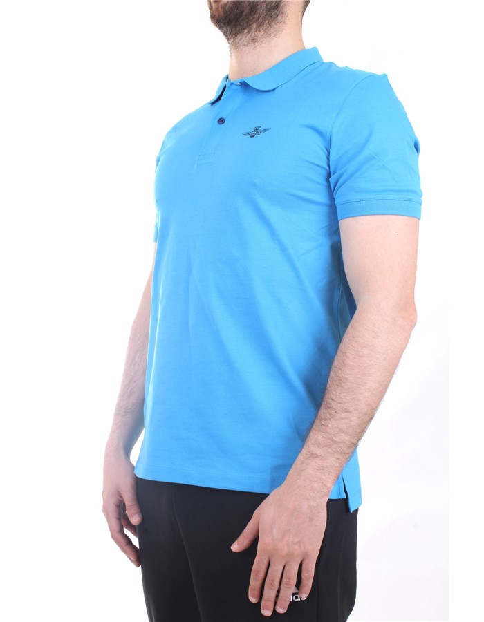 AERONAUTICA MILITARE Polo shirt Turquoise