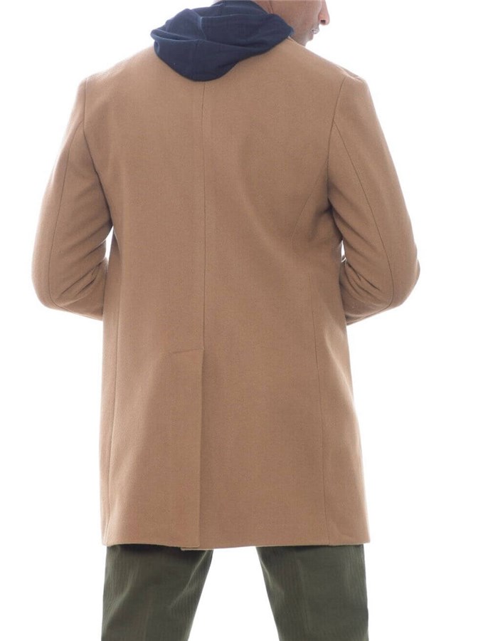MANUEL RITZ Overcoat Beige
