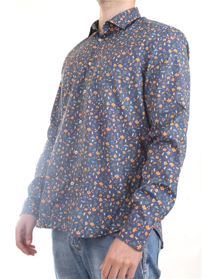 MANUEL RITZ Shirt Blue