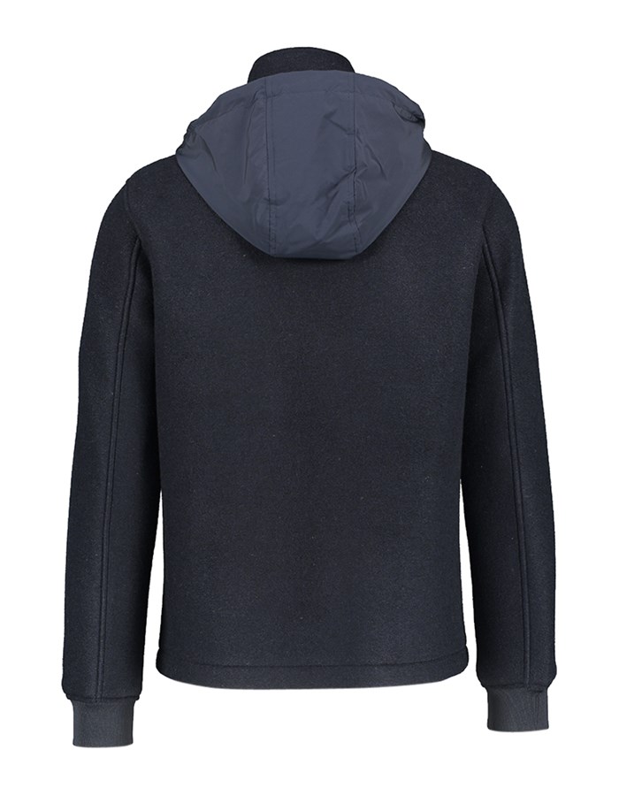 MANUEL RITZ Overcoat Blue