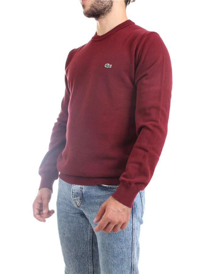 Lacoste Maglia Bordeaux