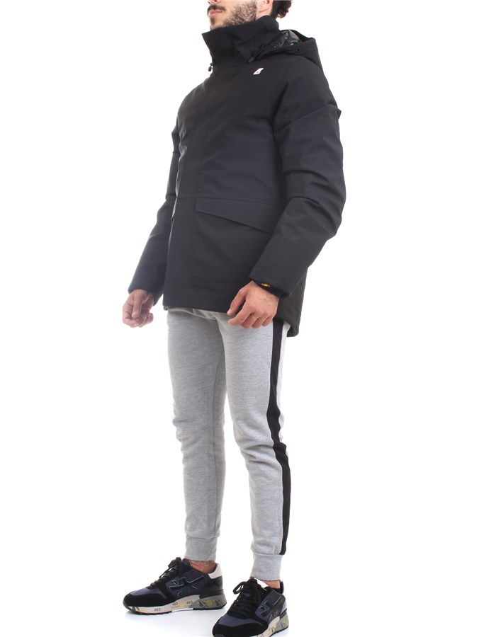 K-WAY PARKA Nero