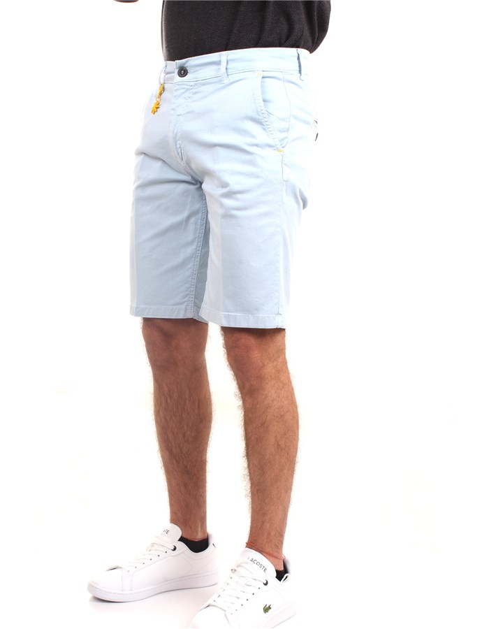 MANUEL RITZ Shorts Light blue