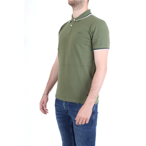 WOOLRICH Polo shirt Military green