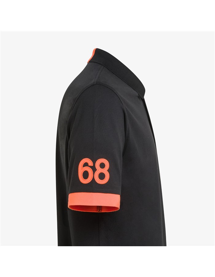 SUN68 Polo Nero