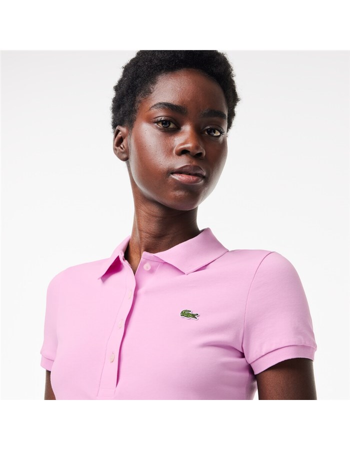 Lacoste Polo shirt Pink