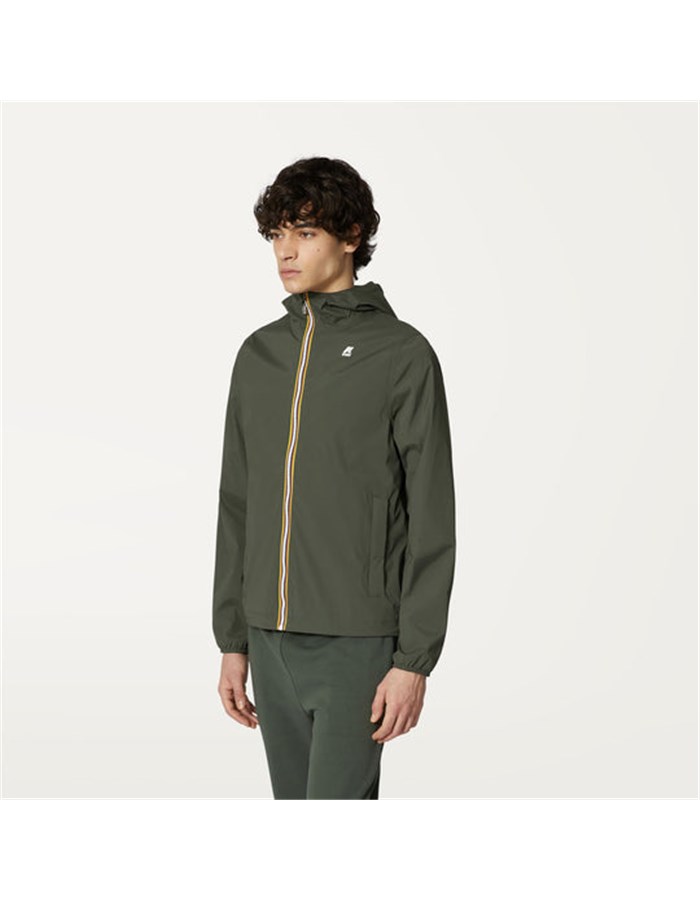 K-WAY Giacca Verde Militare