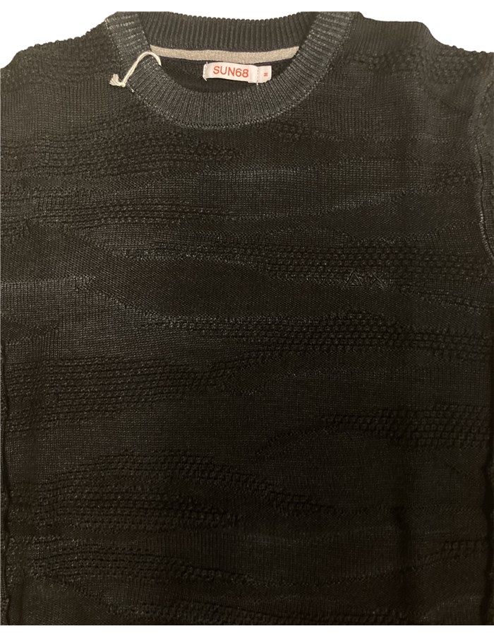 SUN68 Pullover Black