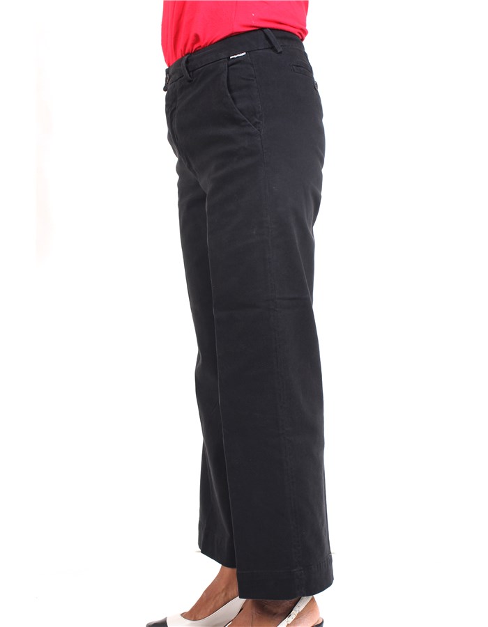 ROY ROGER'S Trousers Black