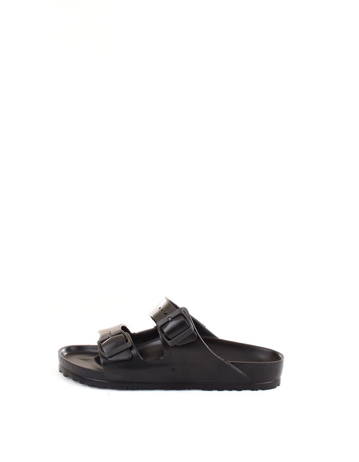BIRKENSTOCK 0129423 Black Shoes Unisex Slippers