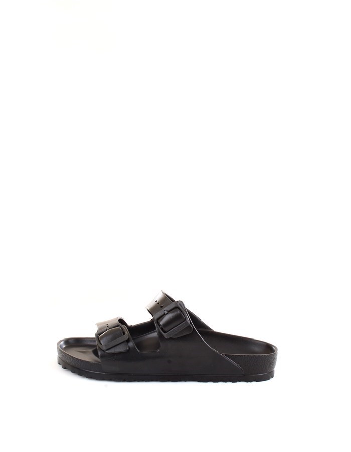 BIRKENSTOCK 0129423 Black Shoes Unisex Slippers BIRKENSTOCK 0129423 Black Shoes Unisex Slippers
