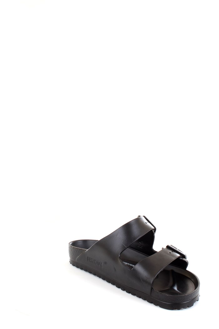 BIRKENSTOCK 0129423 Black Shoes Unisex Slippers