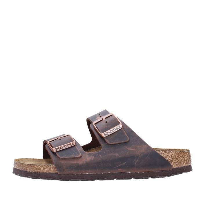 BIRKENSTOCK 0452763 Marrone Scarpe Unisex Ciabatte BIRKENSTOCK 0452763 Marrone Scarpe Unisex Ciabatte