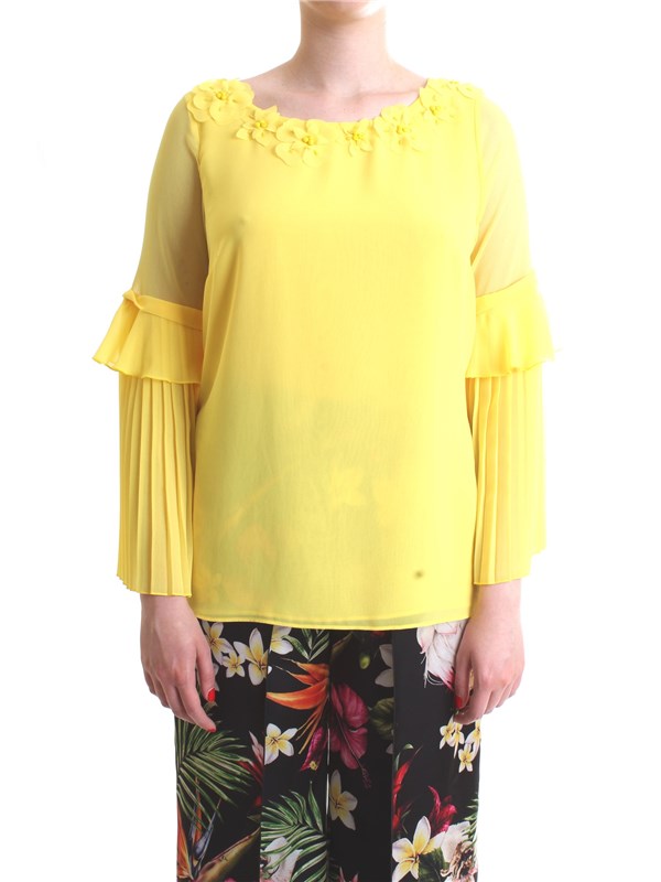 CAMILLA MILANO C1160/T02 Yellow Clothing Woman Top CAMILLA MILANO C1160/T02 Yellow Clothing Woman Top