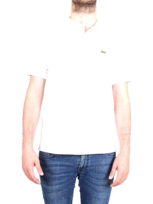 Lacoste L.12.12 Bianco Abbigliamento Uomo Polo