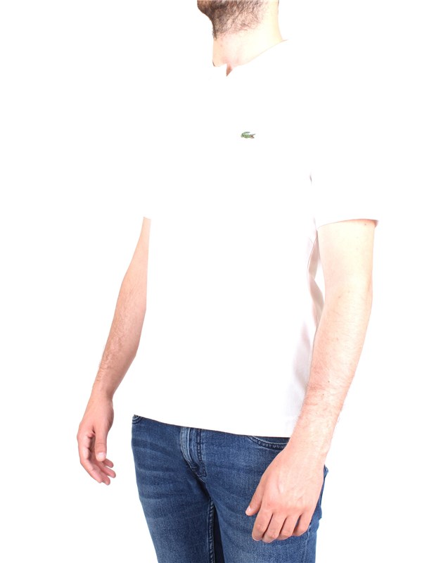 Lacoste L.12.12 Bianco Abbigliamento Uomo Polo