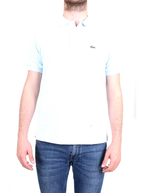 Lacoste L.12.12 Light blue Clothing Man Polo shirt Lacoste L.12.12 Light blue Clothing Man Polo shirt