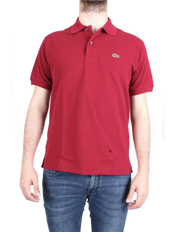 Lacoste L.12.12 Bordeaux Abbigliamento Uomo Polo