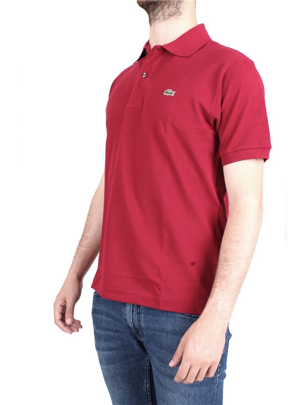 Lacoste L.12.12 Bordeaux Abbigliamento Uomo Polo