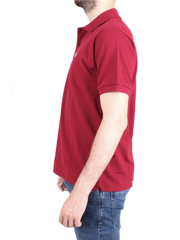 Lacoste L.12.12 Bordeaux Abbigliamento Uomo Polo