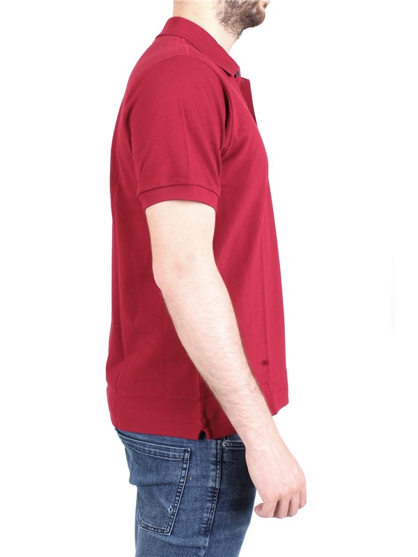 Lacoste L.12.12 Bordeaux Abbigliamento Uomo Polo