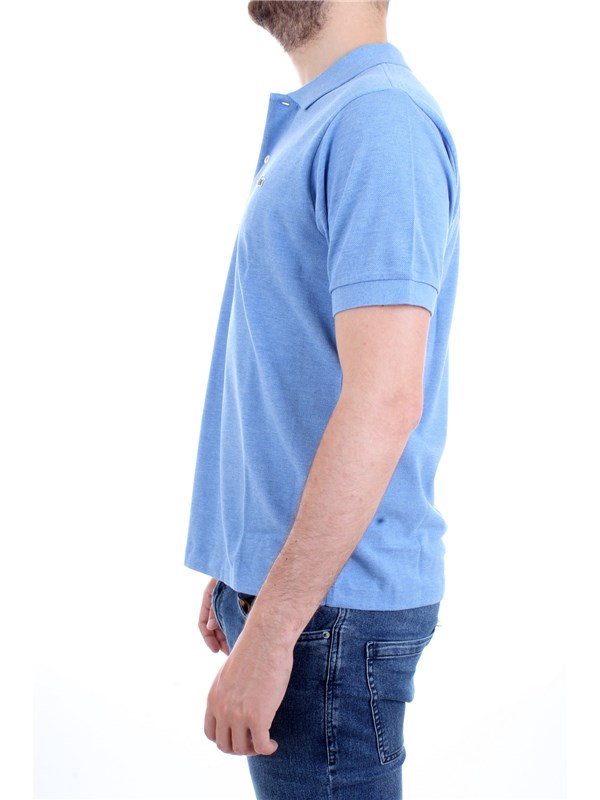 Lacoste L.12.64 Light blue Clothing Man Polo shirt