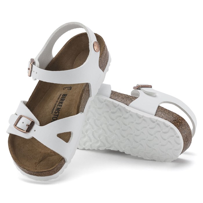 BIRKENSTOCK 1024374 Bianco Scarpe Bambina Sandali