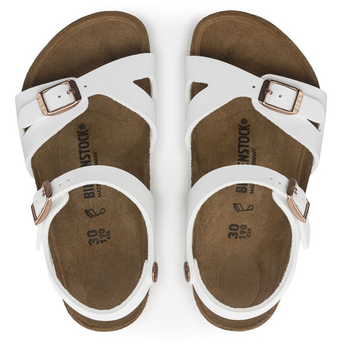 BIRKENSTOCK 1024374 White Shoes Child Sandals