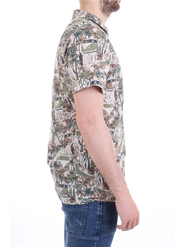 XACUS 41540 001 Beige Clothing Man Shirt