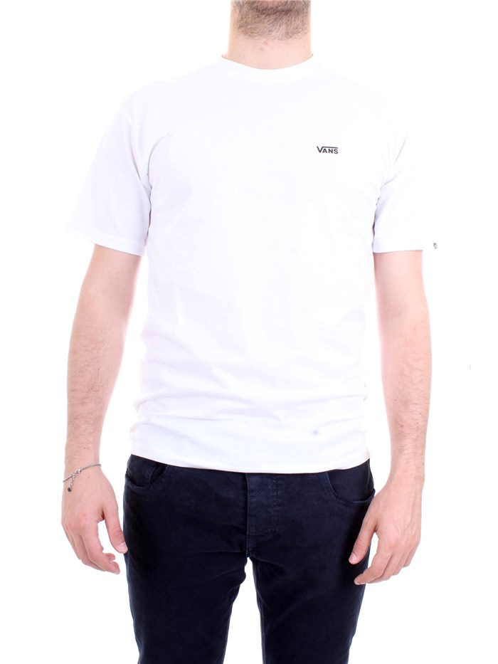 VANS VN0A3CZE White Clothing Man T-Shirt/Polo VANS VN0A3CZE White Clothing Man T-Shirt/Polo