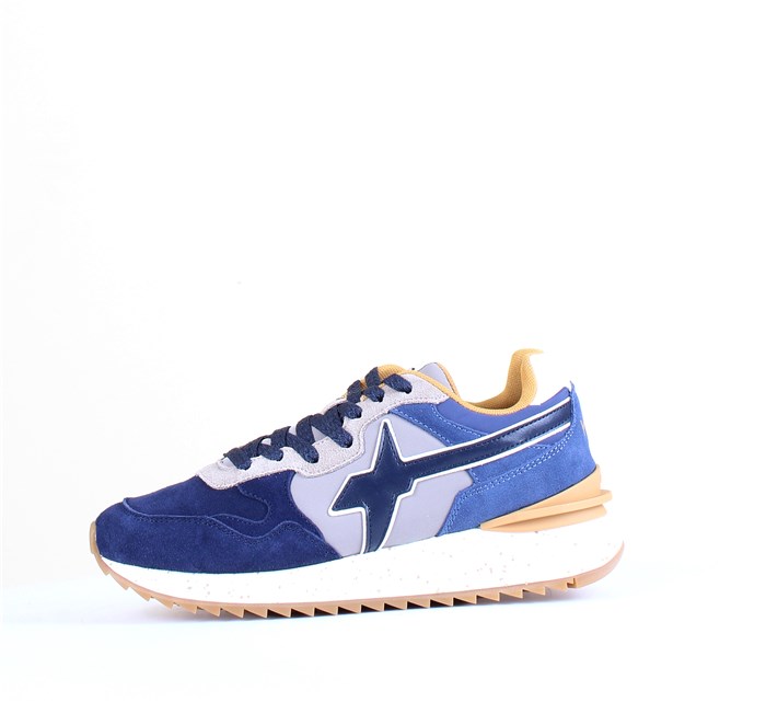 W6YZ 12015185432C04 Blu Scarpe Uomo Sneakers W6YZ 12015185432C04 Blu Scarpe Uomo Sneakers