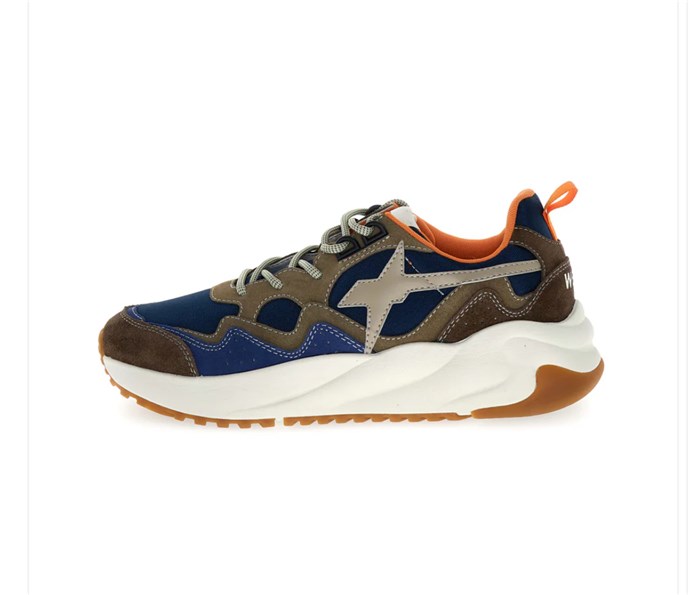 W6YZ 12019458012D25 Blu Scarpe Uomo Sneakers W6YZ 12019458012D25 Blu Scarpe Uomo Sneakers