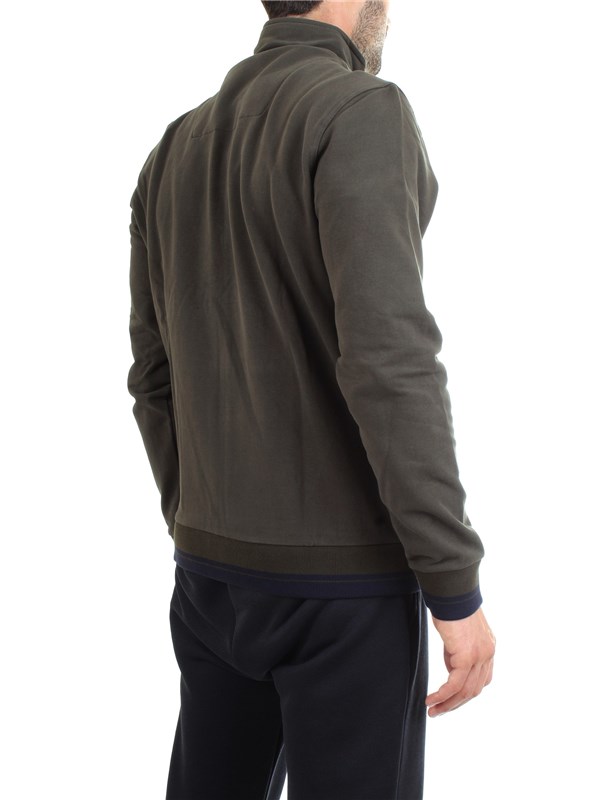 AERONAUTICA MILITARE 192FE1305F313 Green Clothing Man Sweater