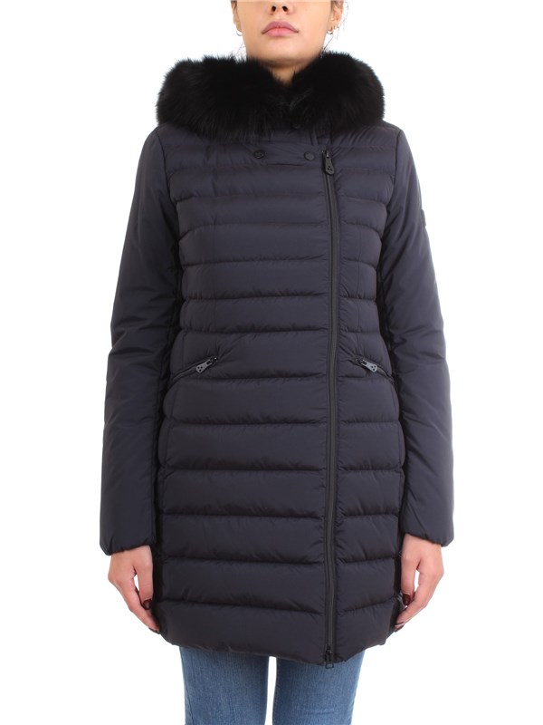 PEUTEREY PED3323 Black Clothing Woman Duvet PEUTEREY PED3323 Black Clothing Woman Duvet