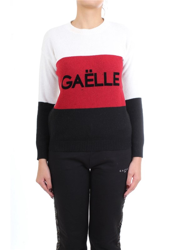 GAELLE PARIS GBD5384 White Clothing Woman Pullover GAELLE PARIS GBD5384 White Clothing Woman Pullover