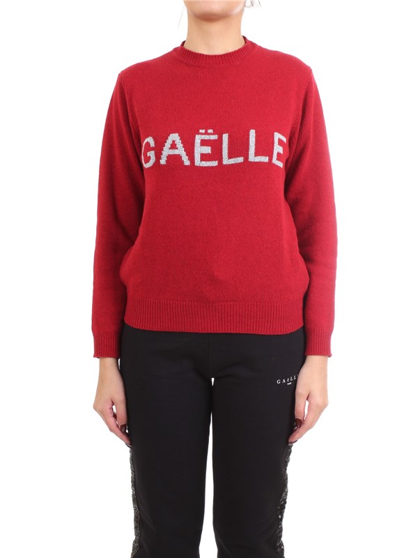 GAELLE PARIS GBD5022 Red Clothing Woman Pullover GAELLE PARIS GBD5022 Red Clothing Woman Pullover