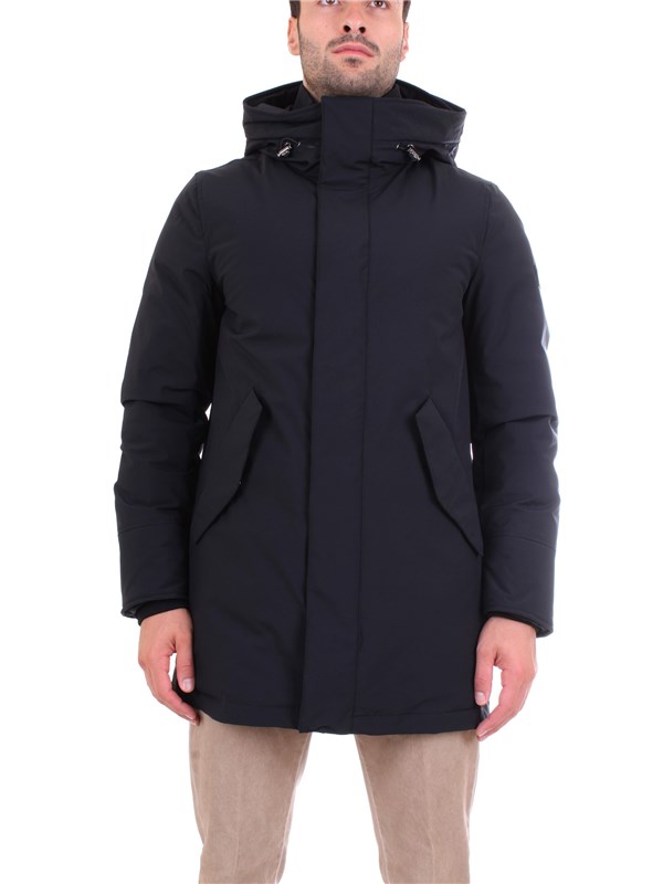 WOOLRICH WOCPS2884 Nero Abbigliamento Uomo PARKA