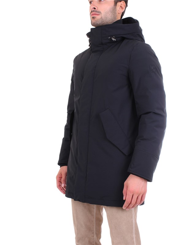 WOOLRICH WOCPS2884 Nero Abbigliamento Uomo PARKA