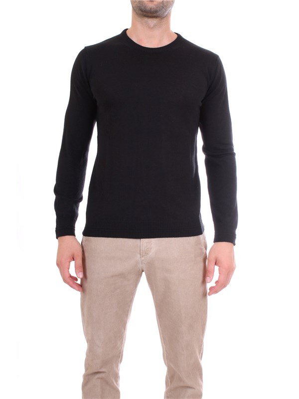 Officina36 CUMCH65 Black Clothing Man Pullover Officina36 CUMCH65 Black Clothing Man Pullover