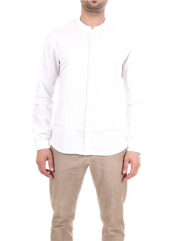 Officina36 0300607225 White Clothing Man Shirt