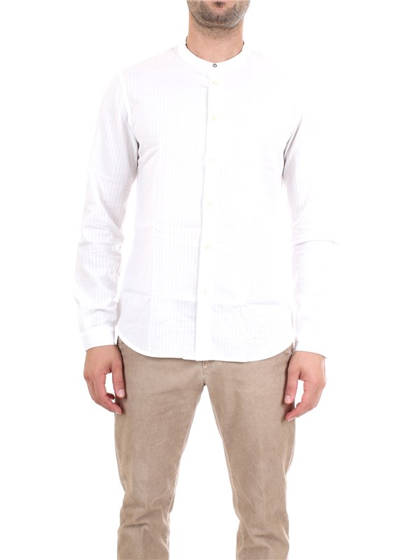 Officina36 0300607225 White Clothing Man Shirt Officina36 0300607225 White Clothing Man Shirt