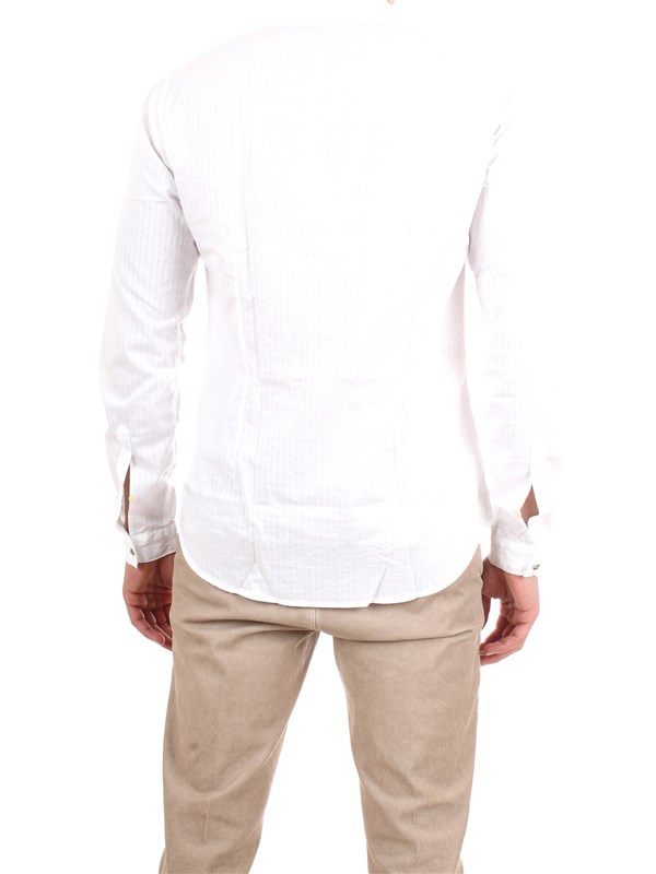 Officina36 0300607225 White Clothing Man Shirt