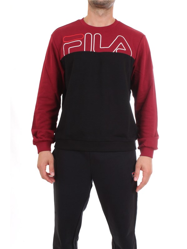 FILA 682867 Bordeaux Clothing Man Sweater FILA 682867 Bordeaux Clothing Man Sweater