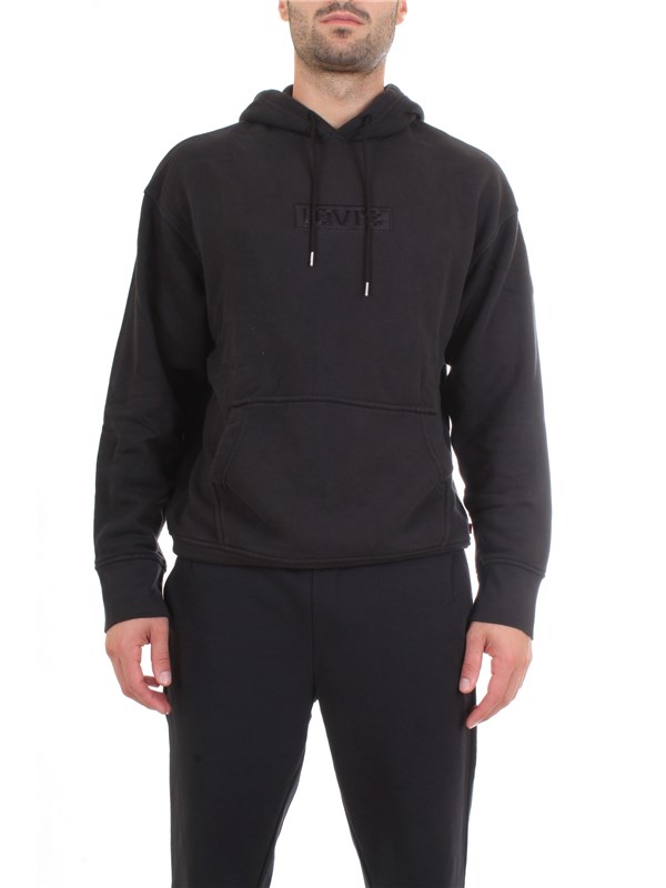 LEVI'S 72632 Black Clothing Man Sweater LEVI'S 72632 Black Clothing Man Sweater