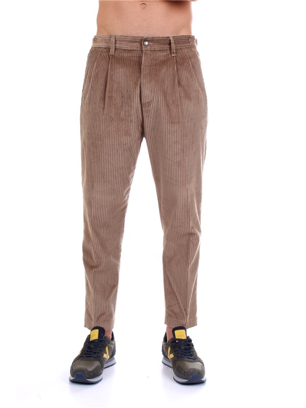 Officina36 0201407180 Beige Clothing Man Trousers Officina36 0201407180 Beige Clothing Man Trousers