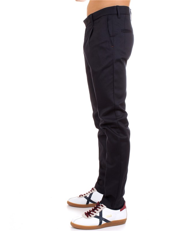 Officina36 0203507193 Blue Clothing Man Trousers