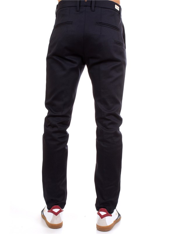 Officina36 0203507193 Blue Clothing Man Trousers
