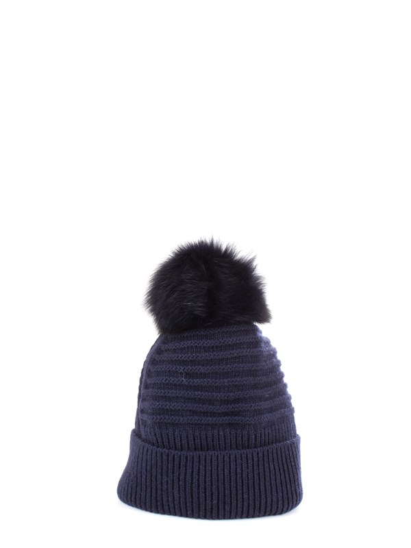 WOOLRICH WWACC1449 Blue Accessories Woman Cap WOOLRICH WWACC1449 Blue Accessories Woman Cap