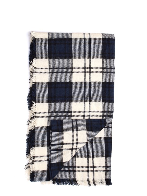 WOOLRICH WWACC1454 Blue Accessories Woman Scarf WOOLRICH WWACC1454 Blue Accessories Woman Scarf