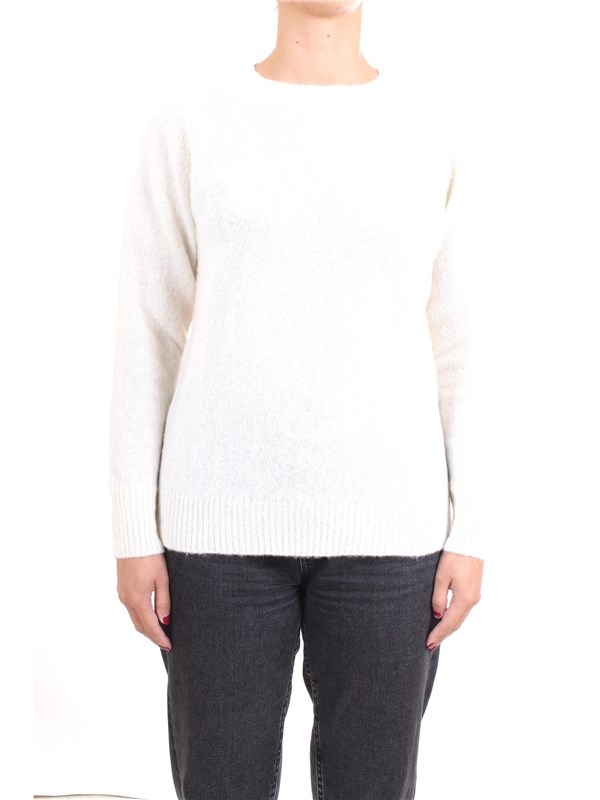 WOOLRICH WWMAG1811 Milk Clothing Woman Pullover WOOLRICH WWMAG1811 Milk Clothing Woman Pullover